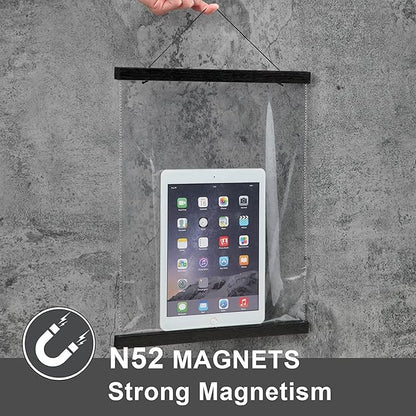 WITCOLOR Magnetic Poster Hanger Frame, Black Magnet Poster Frame 18x24 18x12 18x18 for Posters, Paintings, Photos, Maps, Scrolls, Picture, Canvas Works and Art Prints(18")