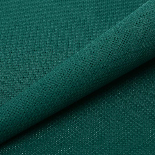 Aida Cloth 14 Count Cross Stitch Fabric,19×28inch (14CT, Green)