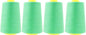 Mandala Crafts 4 Pack of Serger Threads Cones Spools - 40S/2 24000 Yards Polyester Seafoam Green Threads for Sergers Machine and Overlock Quilting Sewing Machine