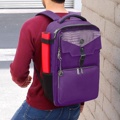 ENHANCE MTG Backpack TCG Card Storage - TCG Backpack for Deck Boxes, Sleeved Cards, Playmats, MTG Accessories