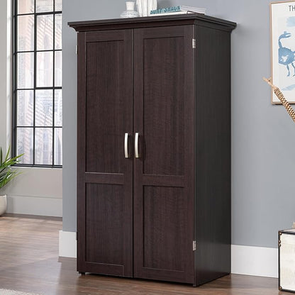 Sauder Miscellaneous Storage Craft & Sewing Armoire, Dakota Oak Finish