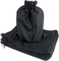 Palmhomee Pack of 4 Burlap Gift Bags with Drawstring Linen Jewelry Pouches Wedding Hessian Jute Bags for Birthday and Treat Pouches Party Wedding Favors Gift (12x16 Inch, Black)