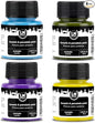 Ceramic and Porcelain Paint Set 4 x 1.52 fl oz - Vintage Vibes – Dishwasher Safe – Perfect for Mug, Tile & Creative DIY Projects