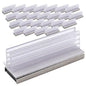 Master Magnetics Magnetic Sign Holder Pack - Magnetic Sign Holders for Door Frames, Metal Shelves, Whiteboards - Powerful Magnet - Retail EZ Grip Holder - 3" L x 1" W x 1.13" H - 25-Pack