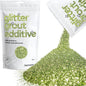 Hemway Glitter Grout Additive add Sparkle to Mosaic Tiles, Bathrooms, Wet Rooms, Kitchens, Tiled Based Rooms and Cement Based Grouts 100g / 3.5oz - Olive Green