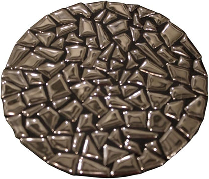 Ceramic Mosaic Tiles for Crafts & Art Projects 200 Grams Vibrant Colors Pieces Fit Together Like a Puzzle Endless Creative Ideas for Mosaic Art DIY Hobbies Small Sizes (Metallic Gold)
