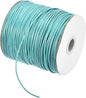 MECCANIXITY Waxed Cord 1.5mm Waxed Polyester Cord 175 Yard Wax String for Bracelet Making,Necklaces, Beading,Jewelry Making and DIY Crafts(Blue)