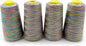 Tortoise 4 Cones of 3000 Yards Each Spool Thread for All Purpose, Serger, Overlock, Quilting, Sewing Machine - 40S/2 Rainbow-3 Polyester Thread