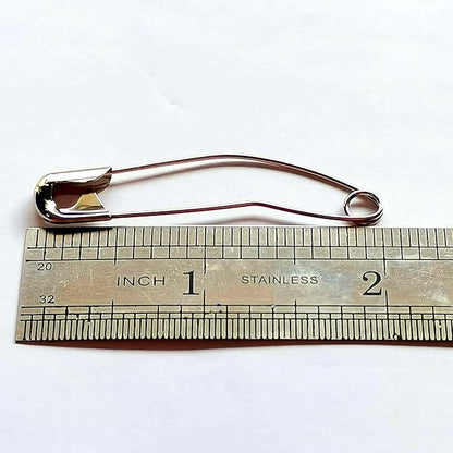 Curved Safety Pins for Quilting,Basting Pins for Quilting Curved,Size 3,50-Count