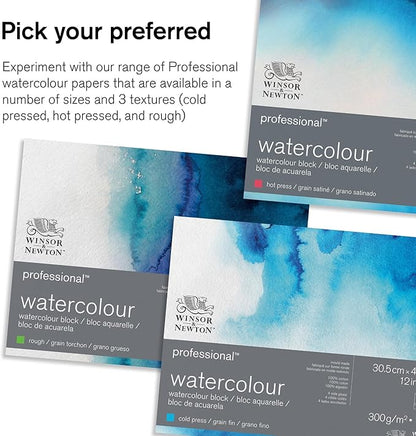 Winsor & Newton Professional Water Colour Paint, Half Pan, Cadmium Orange