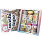 MPOPUUL Washi Tape Set 18 Rolls - European Tourism Decorative Adhesive Masking Tape for Journaling, Vintage Colored Tape for Junk Journaling Supplies, Scrapbooking Supplies, DIY Crafts, Planner