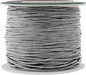 Mandala Crafts 0.5mm 109 Yards Gray Cotton Waxed Cord for Jewelry Making Bracelet Cord Waxed String - Beading String Thread Jewelry Cords for Necklaces String