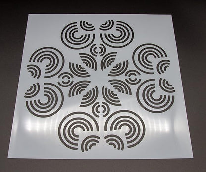7.5mil Blank Mylar Sheets(10 Pack),12X12 inch Milky Translucent PET Blank Stencils Sheets,Template Material for Cutting Machine, Make Airbrush Stencils, Food-Safe Craft Plastic Sheets