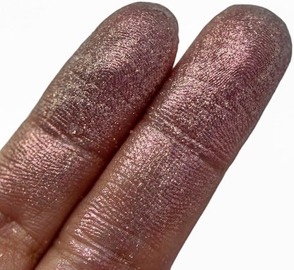 Premium Diamond Mica Powder Pigment- for Epoxy, Resin, Soap, Paint, Woodworking, Acrylic Pouring, Bath Bombs, Fishing Lures - DIY Arts and Crafts Additive (Iridescent Champagne-Pink Brown)