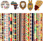 HTVRONT Kwanzaa HTV Vinyl Sheets - 11 Pack of 12x10 Inch Heat Transfer Vinyl for T Shirts, Easy Iron On Vinyl Bundle for Kwanzaa Decorations & Crafts