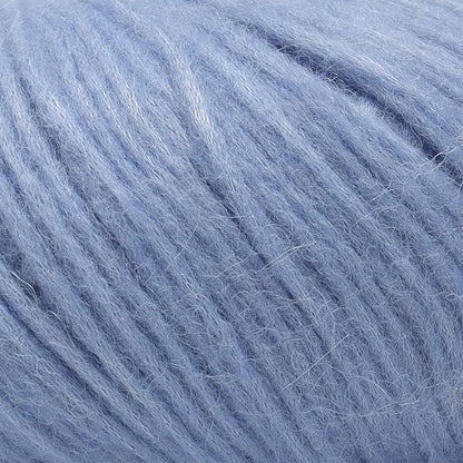 Pullu - Baby Alpaca Merino Wool Yarn Set of 3 Skeins (150 Grams) Worsted Weight - Sourced Directly from Peru - Heavenly Soft and Perfect for Knitting and Crocheting (Soft Blue)