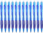 Aozora Erasable Pens Click Fine Point 0.7 mm Retractable Erasable Gel Pens for Completing Sudoku and Crossword Puzzles 12 Pack (Blue)