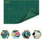 Self Healing Cutting Mat A1 24"x36" – Double Sided 5-Ply Craft Mat for Sewing, Quilting, Fabric, Scrapbooking – Green/Green