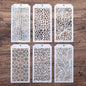 DIY Decorative Stencil Template for Scrapbooking Painting on Wall Furniture Crafts,Set of 6 (Leopard)