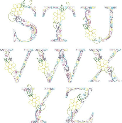 Uniquilling Quilling Kits, 8 * 10-in Letters A Paper Filigree Kits with Quilling Tools& Using Manual, Paper Quilling Kits, DIY Quilling Artwork Modern Wall Art for Living Room