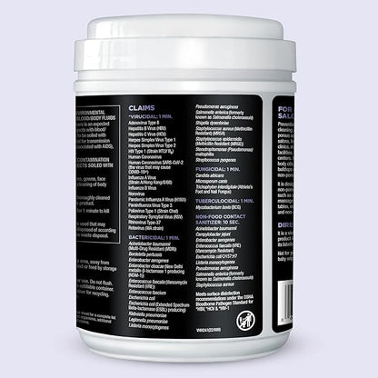 Prevention All Purpose Disinfectant Wipes – Canister of Cleaning Wipes for Salons, Spas, Wellness Centers and Yoga Studios – Hospital Grade Surface Sanitizing – 160 Count