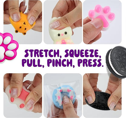 Taba Squishy Making Kit for Kids - Kids Crafts - 6 7 8 9 10 11 12 Year Old Girl Birthday Gift - Squishies Craft Kits - Arts and Crafts for Kid for 8-12 - Toys for Girls Ages 5-7