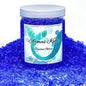 Crushed Glass for Resin Art - 3-6mm Ocean Blue, 1.5lb | Broken Glass Pieces for Crafts, Vase Filler & Fire Pit Media | Decorative Stones