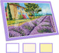 ZEXALIGHT A2 Light Box for Tracing, Light Pad for Diamond Painting with 8 Levels/Stepless Dimming Brightness and 3 Color Modes, Ultra-Thin Copy Board Light Table for Artists Tracing Drawing (Purple)