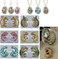 Dragon Earring & Pendant Mold Set - 7 Piece Dinosaur & Egg Designs for Resin Earring Decoration