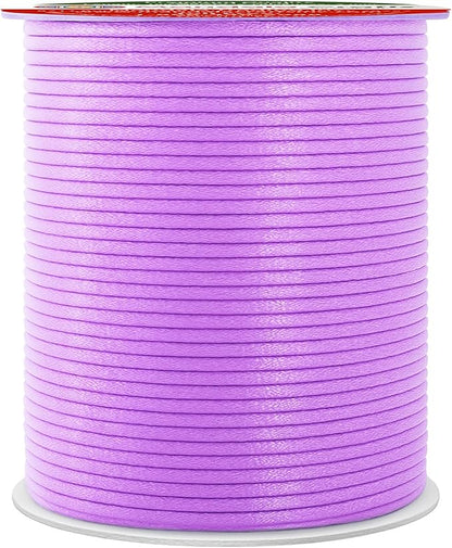 Mandala Crafts 2mm 109 Yards Lilac Cotton Waxed Cord for Jewelry Making Bracelet Cord Waxed String - Beading String Thread Jewelry Cords for Necklaces String