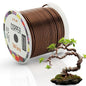 UTILE Bonsai Wire - Armature Aluminum Wire 100 ft 18 Gauge 1.2 mm Bonsai Training Wire, Tree Kit, Plant, Sculpting, Crafts, Bendable, Gardening, Beading and Jewelry Making (Copper, Brown)