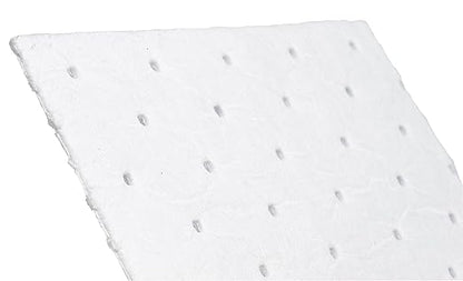 Brady SPC BPO100 15" x 17" Heavy Weight Economical Oil Only Absorbent Pads - 100 ct