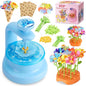 Hamdol DIY Flower Bouquet Kit for Boys and Girls Ages 4-8, Fabric Arts & Crafts Toy for Kids 5 6 7 8, Educational STEM Activity Set, Creative Gift Idea for Birthday, Christmas, or Holiday