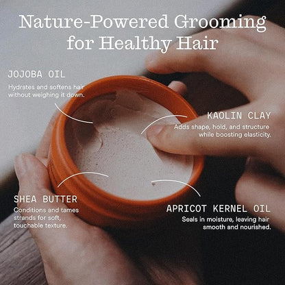 Firsthand Supply Texturizing Paste - Clean & Non-toxic Hair Care Ingredients - For Textured, Messy & Relaxed Hair Styles - 3oz (88ml)