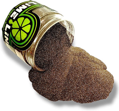 LiME LiNE Sprayable Metal Flake Paint Additive: Solvent Resistant Glitter for Automotive Custom Painting (Bronze.)
