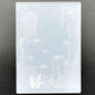 NZJ 3D Texured Sea Fish Jellyfish Plastic Embossing Folders for Card Making Scrapbooking and Other Paper Crafts