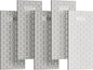 5PCS Diamond Sharpening Stones, Kalolary Knife Sharpener Stone Grit Diamond Sharpener Plate Honing Stone with Non-slip Base for Chisels Camp Kitchen Outdoor Knife Tools (400/600/800/1000/1200 Grit)