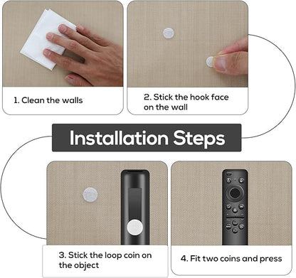 1008 Pairs Self Adhesive Dots, 0.39 Inch / 10mm Diameter Hook and Loop Dots Tape, Sticky Round Nylon Dot for Arts and Crafts, Classroom, Office, Home