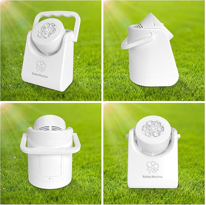 Bubble Machine for Kids Toddlers,Automatic Bubble Blower,Portable Adjustable Angle Bubble Maker,Bubbles Toy for 3 4 5 6 7 Year Old Boy Girl,Outdoor Party Birthday Easter Baskets Stuffers Gifts