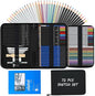 72Pcs Drawing Sketching Kit Set, Pro Art Supplies with Sketchbook, Watercolor, Graphite, Colored, Metallic, Charcoal Pencil, Drawing Set in Zipper Carry Case for Adults Teens Beginner