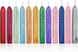 Yoption 12 Pcs Mixed Colors Sealing Wax Sticks with Wicks for Wax Seal Stamp, Wedding Invitations, Gift Wrapping, Christmas