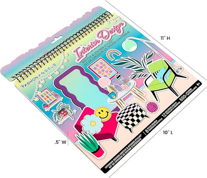 Fashion Angels Interior Design Sticker Stylist - 20 Style Boards with 14 Sticker Sheets - Interior Design Set for Kids - Room Design Kit for Girls - 550+ Aesthetic Room Decor Stickers - Ages 6 and Up