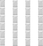 ImpressArt - Premium Metal Stamping Rectangle Blanks for Metal Stamping and Jewelry Making (24 Pack) (7/16" x 3/4" Rectangle w/ 2 Holes, Aluminum)