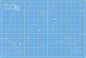 Elan Cutting Mat A3 Blue, Self Healing Cutting Mat 12x18 Inch, 5-Ply Craft Board Blue, Hobby Board for Crafts 12x18 Inch