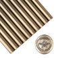 Glue Gun Sealing Wax Sticks for Wax Seal Stamp - Metallic Champagne Gold, Great for Wedding Invitations, Cards Envelopes, Snail Mails, Wine Packages, Christmas Gift Ideas, Pack of 10
