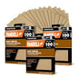 Fandeli | Multi-Purpose Sandpaper | 100 Grit | 75 Sheets of 9'' x 11'' | Ideal for Sanding Metal, Untreated Wood and Painted Surfaces | Sandpaper Sheets.
