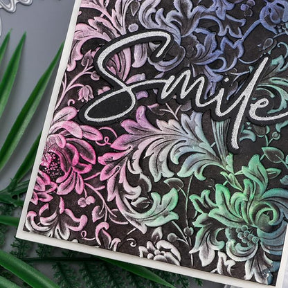 BAOFALI 3D Flowers Theme Plastic Embossing Folders Phoenix for DIY Scrapbooking Photo Album Card Paper Craft Decoration for Card Making,Embossing Template Paper Card Embossing Stencil