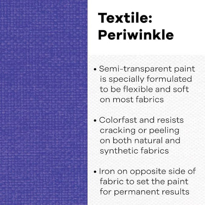 Jacquard Periwinkle Textile Color Paint
