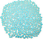 1.1LB Irregular Ceramics Mosaic Tiles, Mosaic Pieces Stones for DIY Mosaic Making Craft Hobby Arts Home Wall Decoration (Sky Blue)