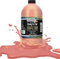 Pouring Masters Peachy Gold/Pink Iridescent Special Effectsr Acrylic Pouring Paint - Premium 32-Ounce Pre-Mixed Fluid Acrylic Paint - Fluid Art Supplies for Canvas, Wood, Paper, Tile & Rocks